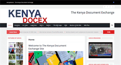 Desktop Screenshot of kenyadocex.com